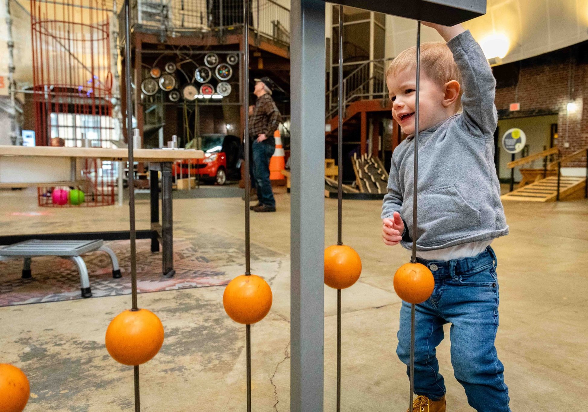 ball bouncer Children’s Museum of Pittsburgh Design & Consulting